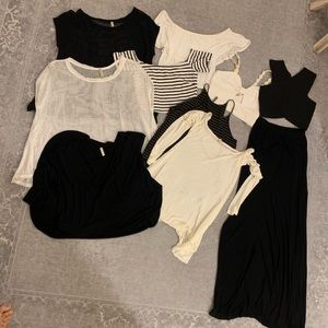 LF Emma & Sam tops and skirt | size XS